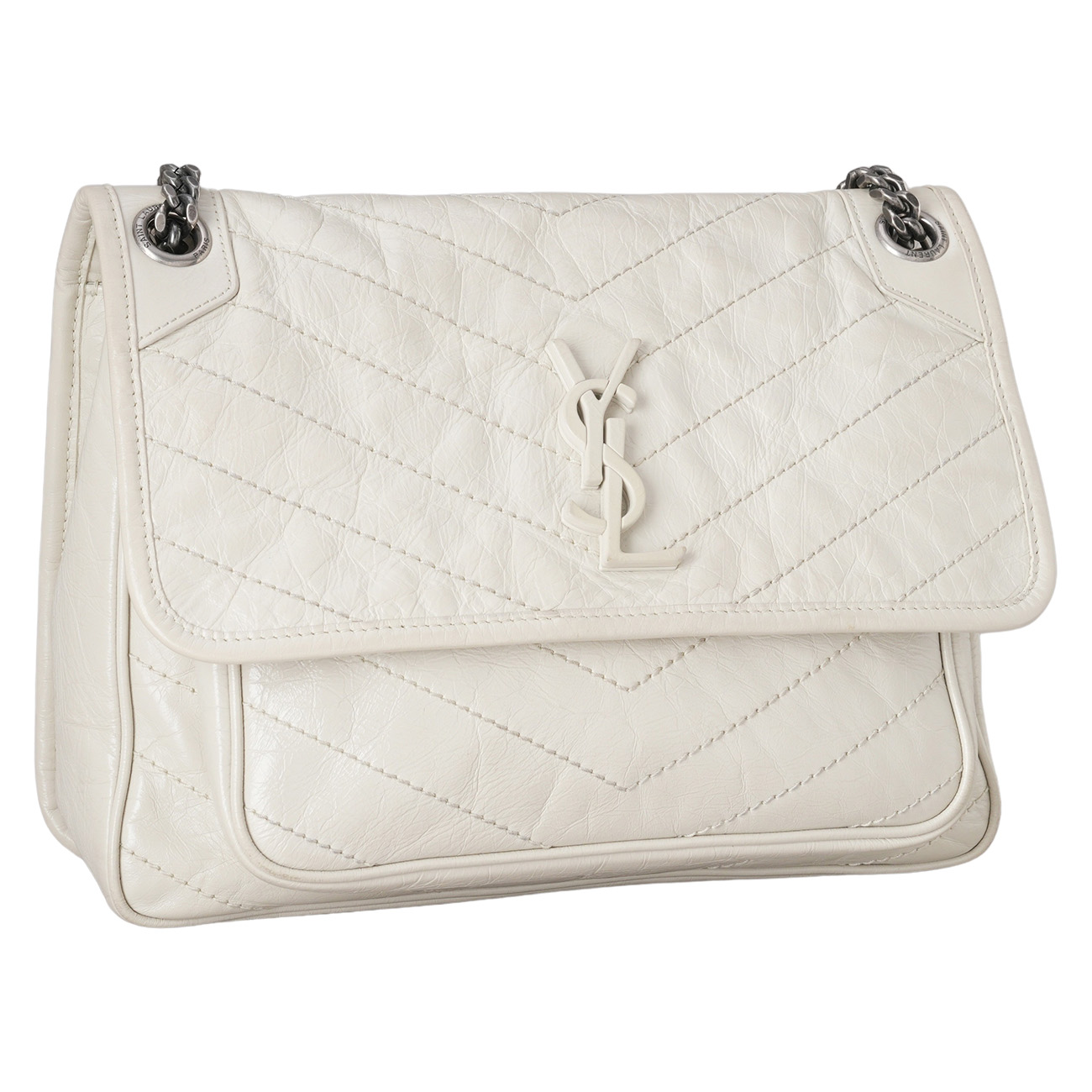 YVES SAINT LAURENT(USED)생로랑 633158 니키 미디움 백